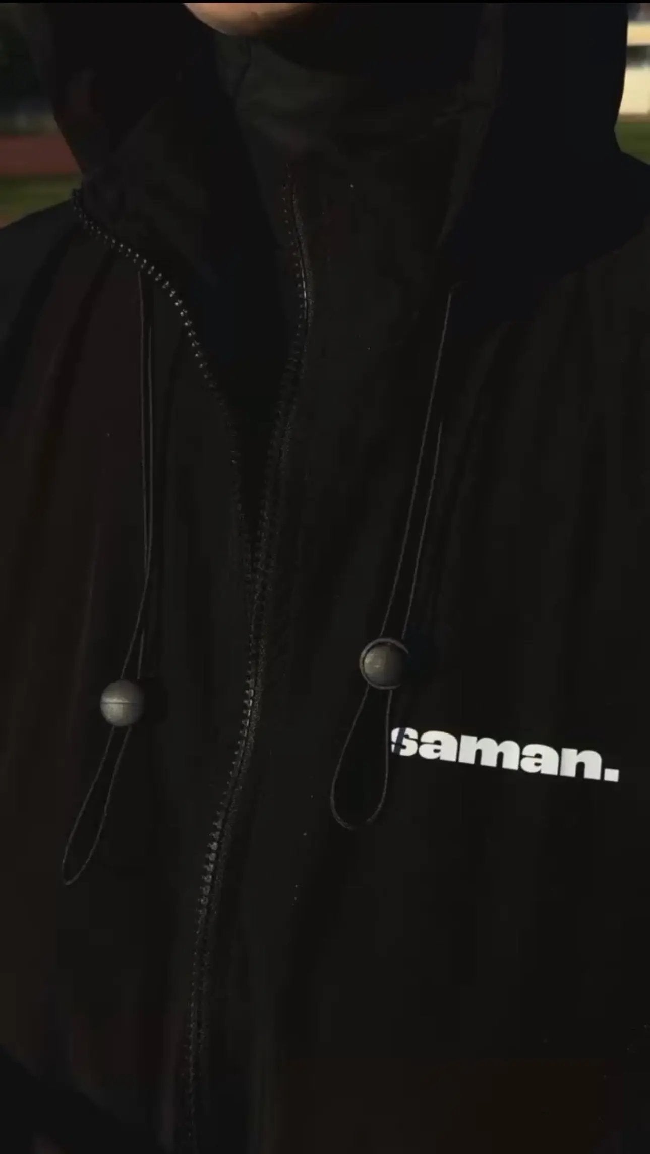 VESTE SAMAN NOIR SAMAN